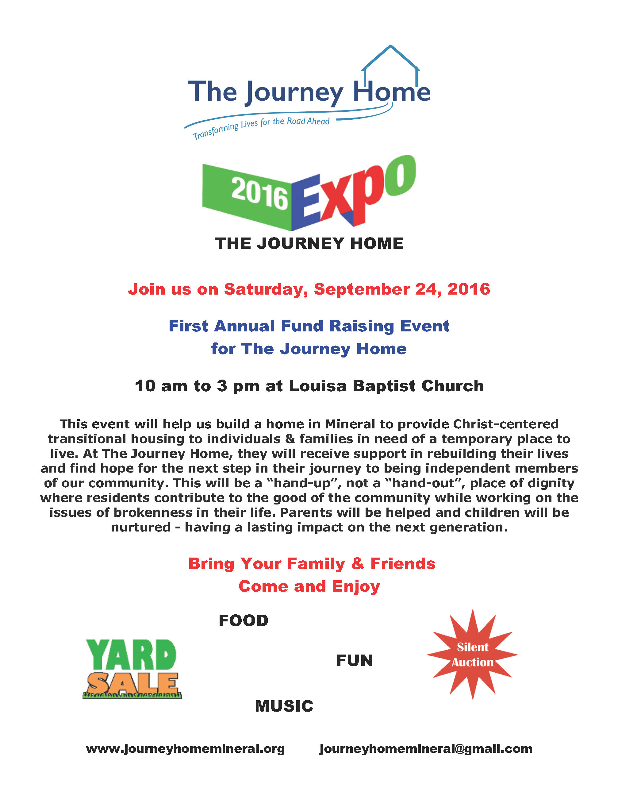 Flyer for September 24, 2016 event